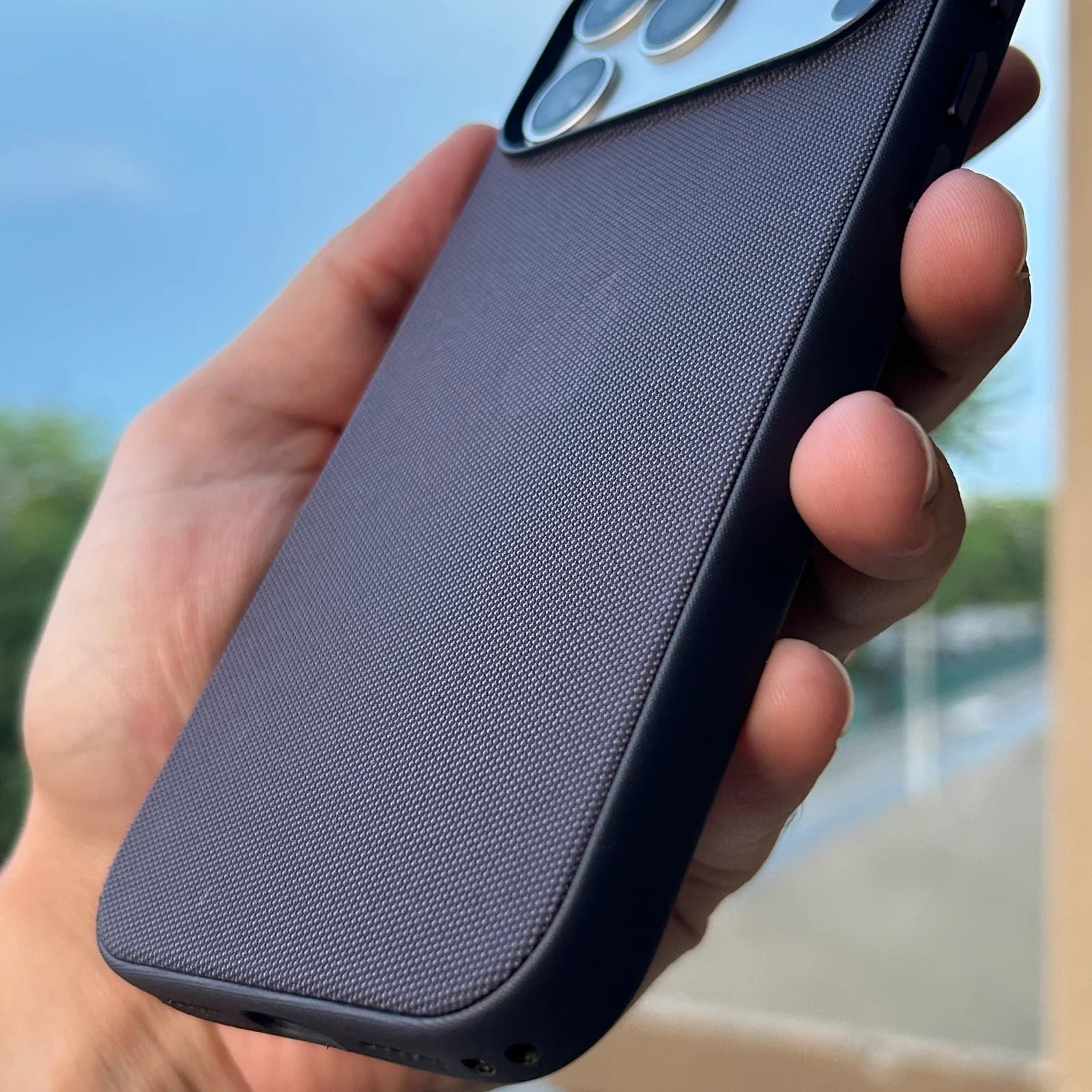 Apple TechWoven Case with Camera Control | MagSafe Compatible
