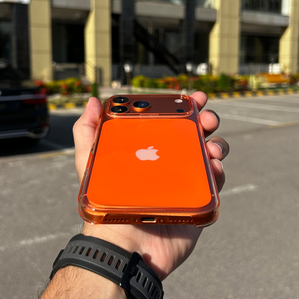 Apple Clear Case with MagSafe  | Orange
