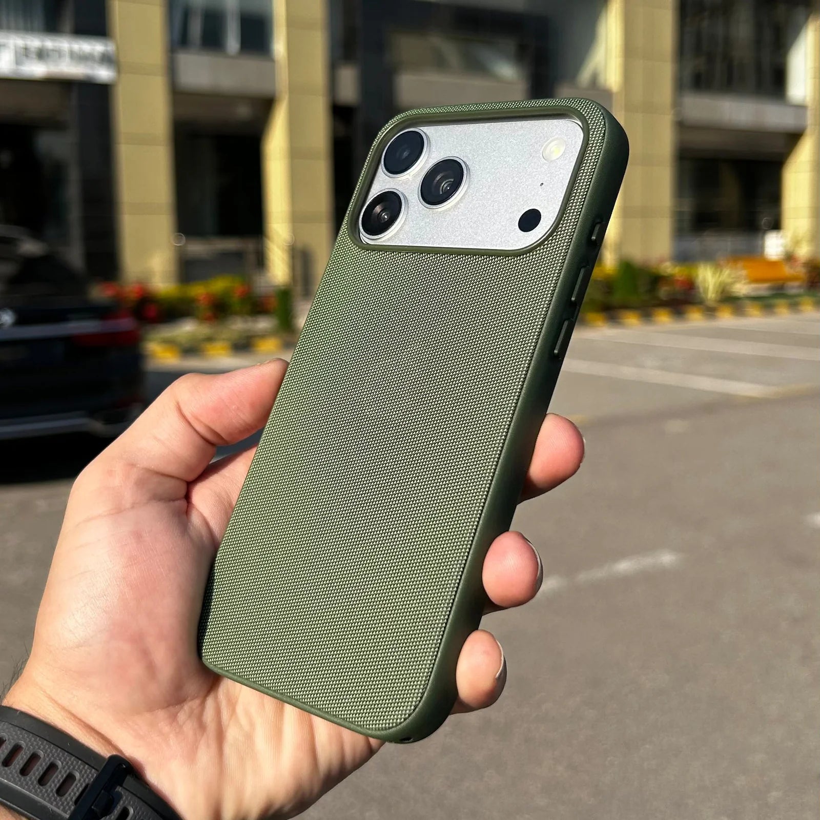 Apple TechWoven Case with Camera Control | MagSafe Compatible