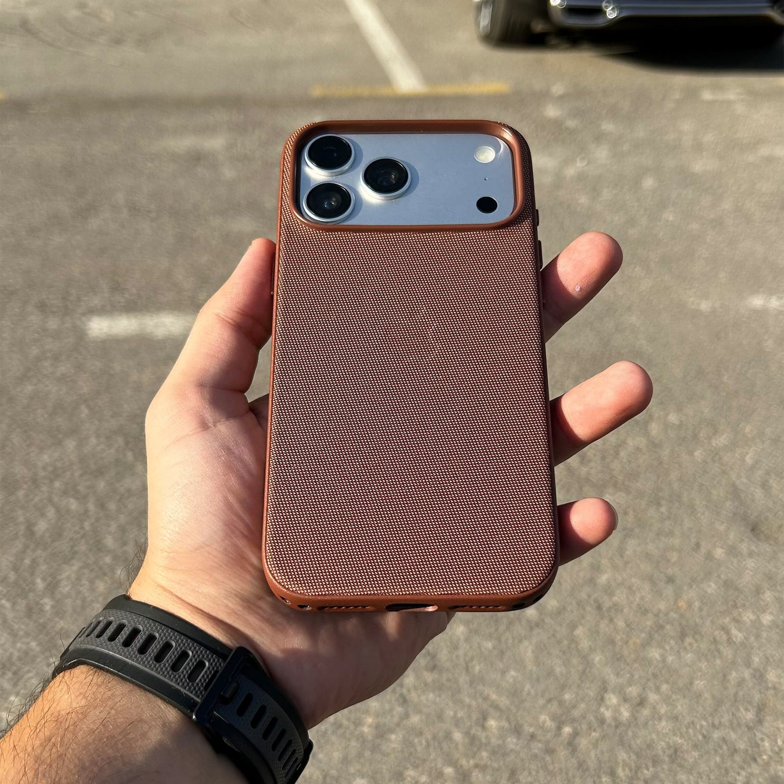 Apple TechWoven Case with Camera Control | Sienna