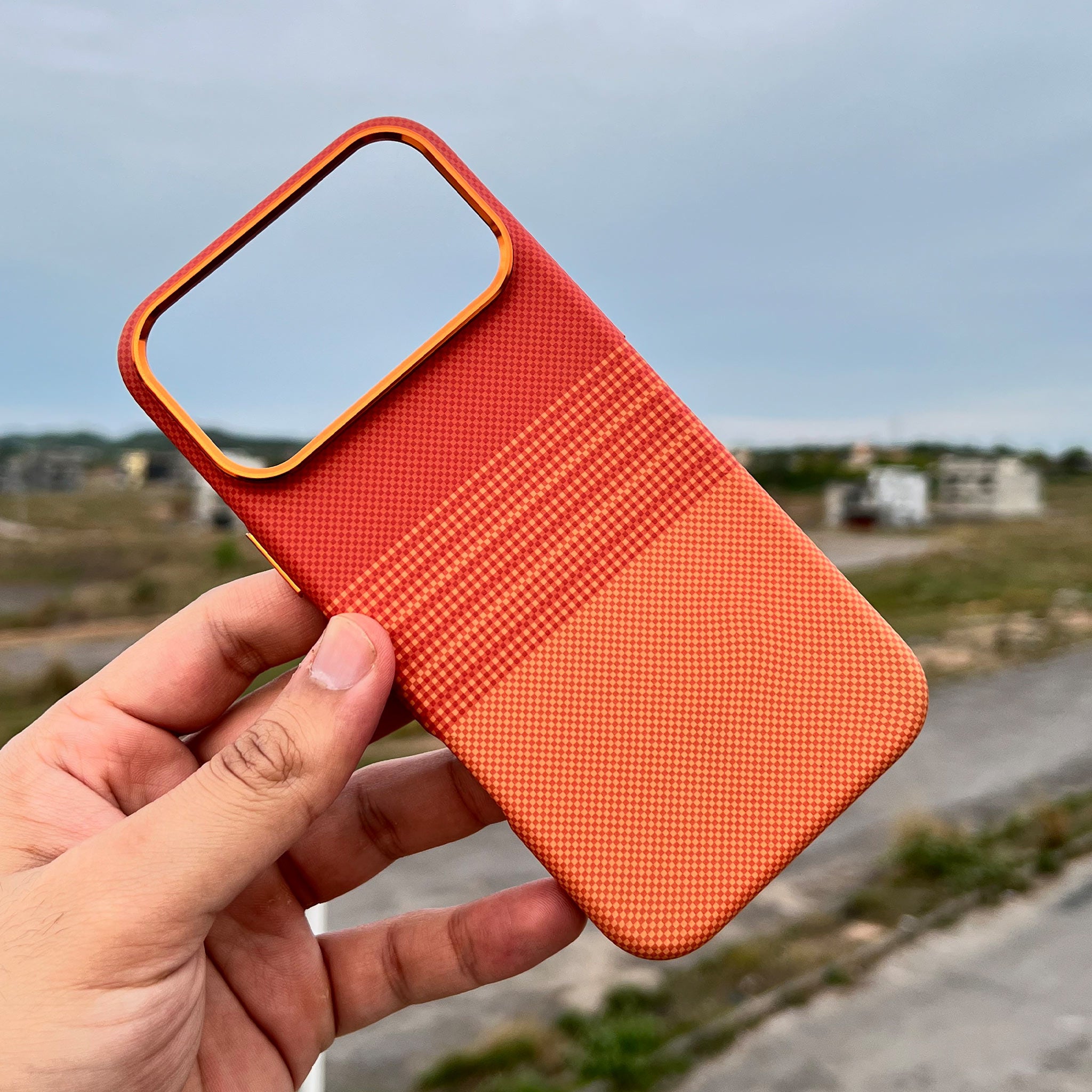 PITAKA Style Protective Case for iPhone 17 Pro Max | Sunset | MagSafe Compatible