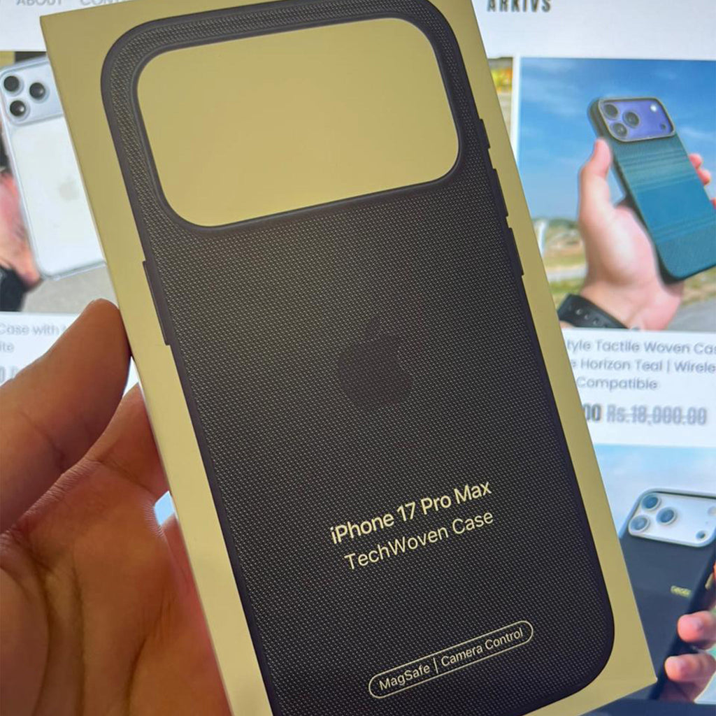 Apple TechWoven Case with Camera Control | Blue
