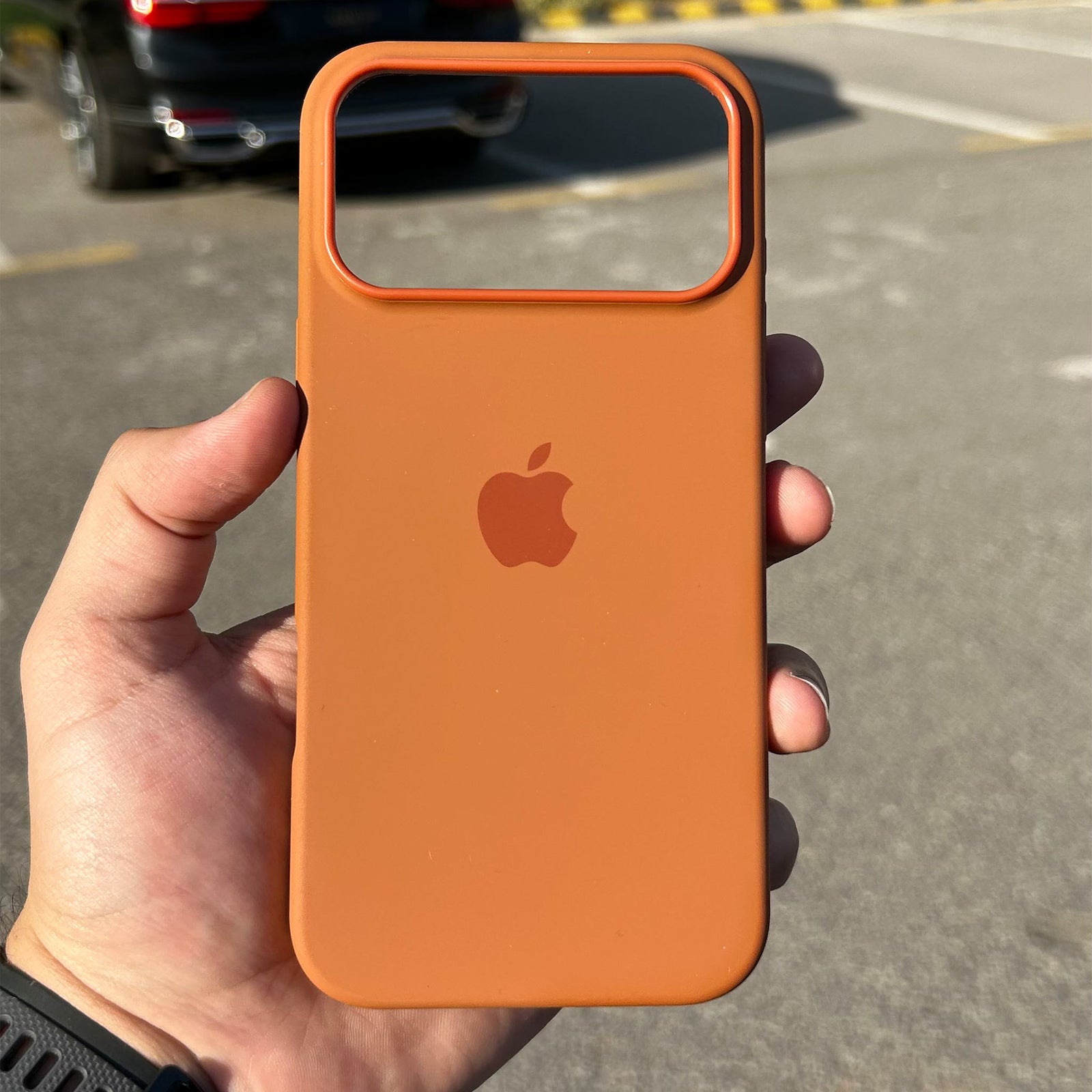 Apple Silicone Animation Case | Terra Cotta