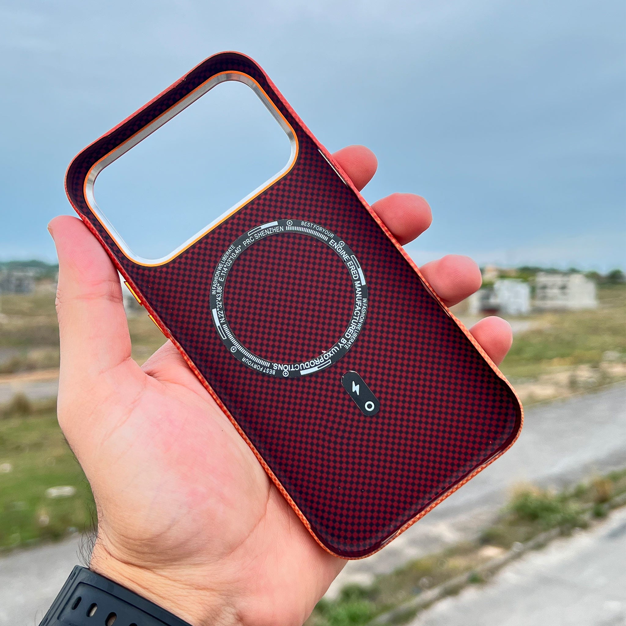 PITAKA Style Protective Case for iPhone 17 Pro Max | Sunset | MagSafe Compatible