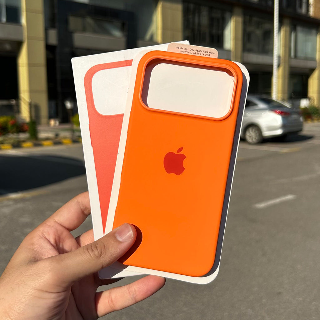 Apple MagSafe Silicone Animation Case | Orange