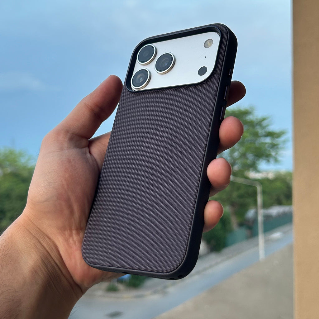 Apple TechWoven Case with Camera Control | Purple