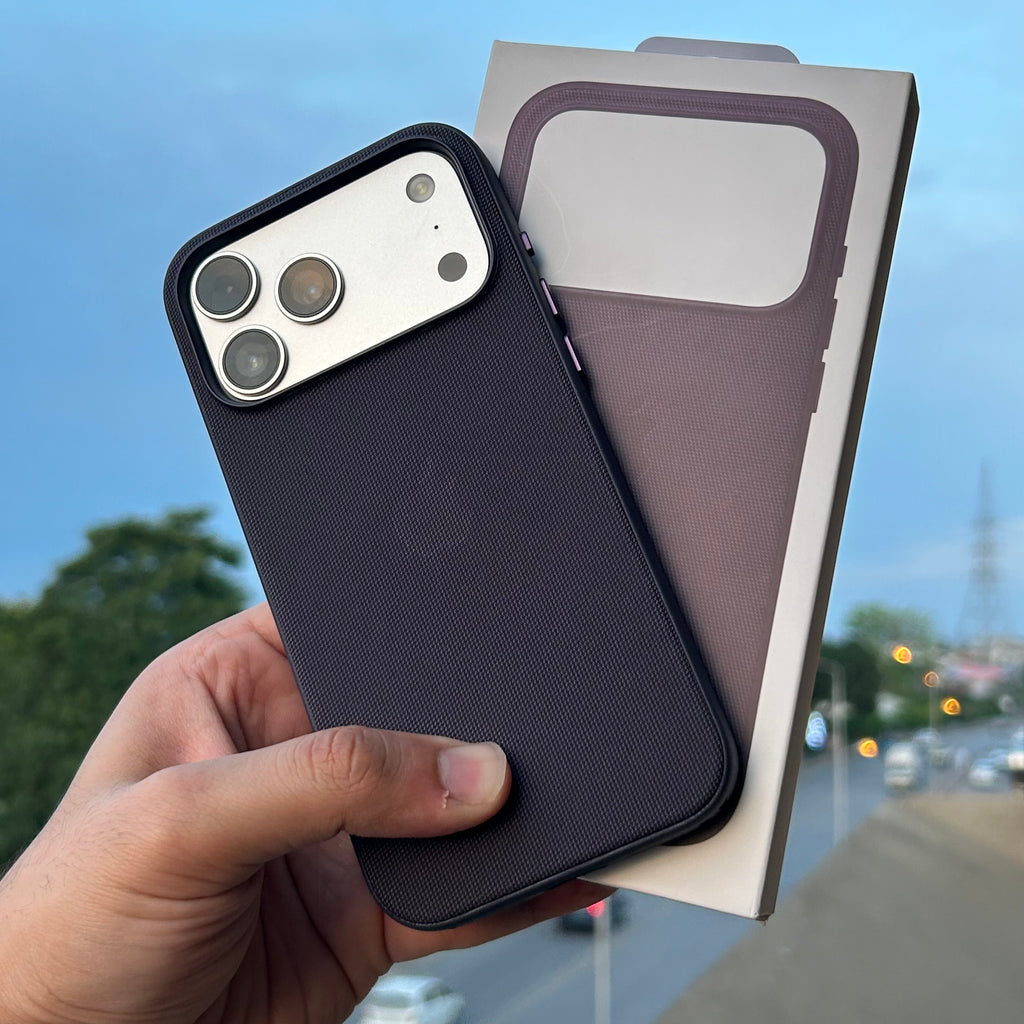 Apple TechWoven Case with Camera Control | Purple