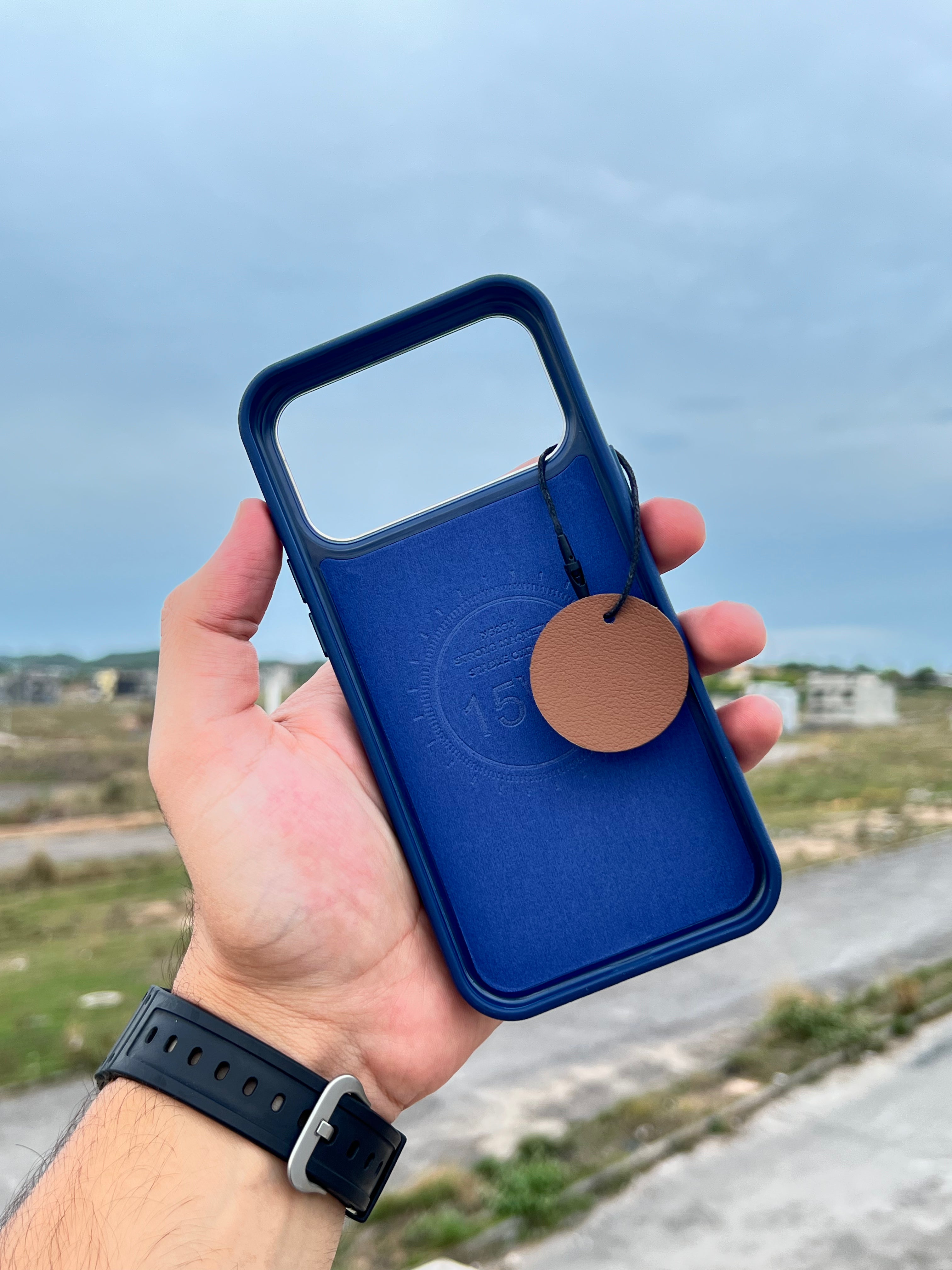 Leather Case Blue